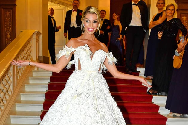 Annika Gassner at the Semper Opera Ball on 6 02 2026 in Dresden Semper Opera Ball 2026 in Dresden