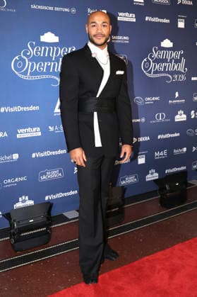 Malick Bauer at the 18 SemperOperaball 2026 in the Semper Opera Dresden, 06 02 2026 Foto:xM.xWehnertx xFuturexImagex semperopernball_6349