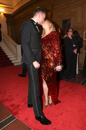 Susanne Klehn with partner Michael Heinz at the 18 SemperOperaball 2026 in the Semper Opera Dresden, 06 02 2026 Foto:xM.xWehnertx xFuturexImagex semperopernball_6352