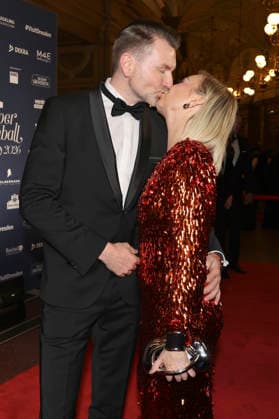 Susanne Klehn with partner Michael Heinz at the 18 SemperOperaball 2026 in the Semper Opera Dresden, 06 02 2026 Foto:xM.xWehnertx xFuturexImagex semperopernball_6354