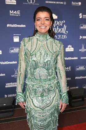 Ana Plasencia at the 18 SemperOperaball 2026 in the Semper Opera Dresden, 06 02 2026 Foto:xM.xWehnertx xFuturexImagex semperopernball_6360