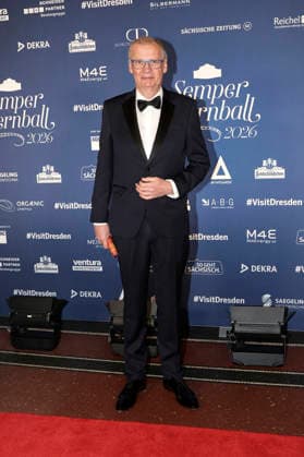 Günther Jauch at the 18 SemperOperaball 2026 in the Semper Opera Dresden, 06 02 2026 Foto:xM.xWehnertx xFuturexImagex semperopernball_6364