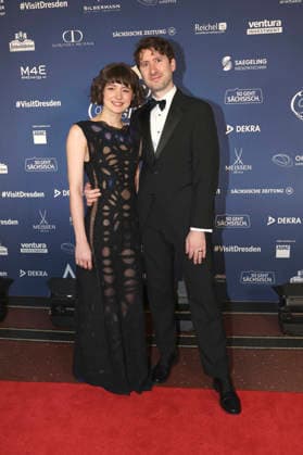 Anastasia Kobekina with accompaniment at the 18 SemperOperaball 2026 in the Semper Opera Dresden, 06 02 2026 Foto:xM.xWehnertx xFuturexImagex semperopernball_6371