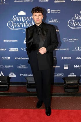 Christian Friedel at the 18 SemperOperaball 2026 in the Semper Opera Dresden, 06 02 2026 Foto:xM.xWehnertx xFuturexImagex semperopernball_6373