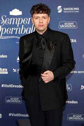 Christian Friedel at the 18 SemperOperaball 2026 in the Semper Opera Dresden, 06 02 2026 Foto:xM.xWehnertx xFuturexImagex semperopernball_6374