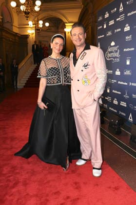 Sasha with wife Julia Röntgen at the 18 SemperOperaball 2026 in the Semper Opera Dresden, 06 02 2026 Foto:xM.xWehnertx xFuturexImagex semperopernball_6386