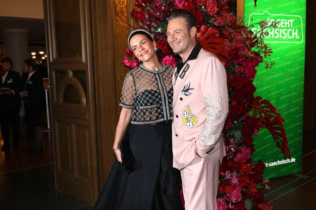 Sasha with wife Julia Röntgen at the 18 SemperOperaball 2026 in the Semper Opera Dresden, 06 02 2026 Foto:xM.xWehnertx xFuturexImagex semperopernball_6387
