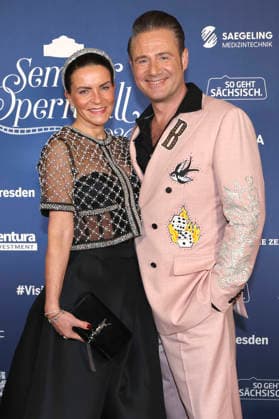 Sasha with wife Julia Röntgen at the 18 SemperOperaball 2026 in the Semper Opera Dresden, 06 02 2026 Foto:xM.xWehnertx xFuturexImagex semperopernball_6389