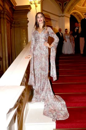 Cathy Hummels at the 18 SemperOperaball 2026 in the Semper Opera Dresden, 06 02 2026 Foto:xM.xWehnertx xFuturexImagex semperopernball_6399