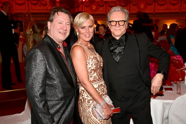 Claudius Dreilich, Kamilla Senjo and Wolfgang Lippert at the 18 SemperOperaball 2026 in the Semper Opera Dresden, 06 02 2026 Foto:xM.xWehnertx xFuturexImagex semperopernball_6415