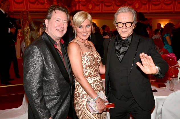 Claudius Dreilich, Kamilla Senjo and Wolfgang Lippert at the 18 SemperOperaball 2026 in the Semper Opera Dresden, 06 02 2026 Foto:xM.xWehnertx xFuturexImagex semperopernball_6416