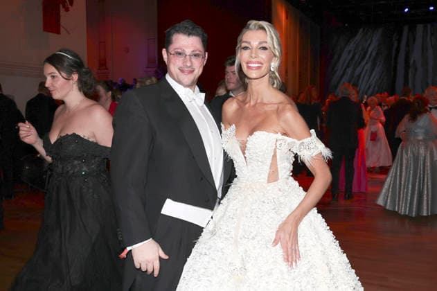 Ricardo Marinello and Annika Gassner at the 18 SemperOperaball 2026 in the Semper Opera Dresden, 06 02 2026 Foto:xM.xWehnertx xFuturexImagex semperopernball_6433