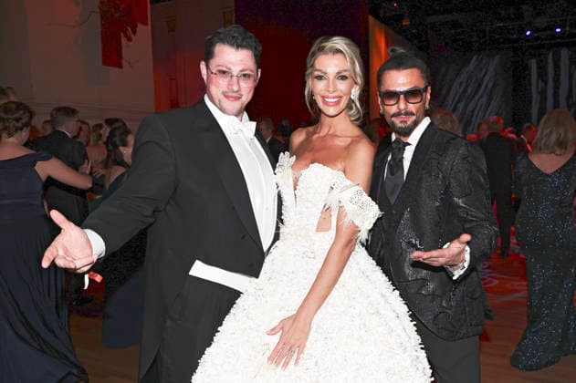 Ricardo Marinello and Annika Gassner at the 18 SemperOperaball 2026 in the Semper Opera Dresden, 06 02 2026 Foto:xM.xWehnertx xFuturexImagex semperopernball_6434