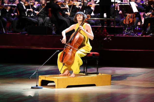 Anastasia Kobekina at the 18 SemperOperaball 2026 in the Semper Opera Dresden, 06 02 2026 Foto:xM.xWehnertx xFuturexImagex semperopernball_6439