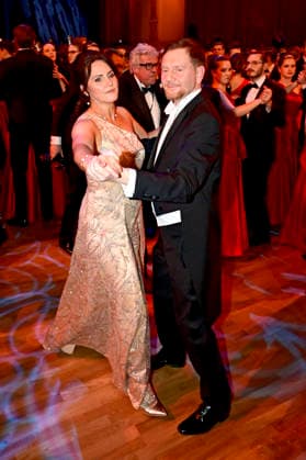 Michael Kretschmer with partner Annett Hofmann at the 18 SemperOperaball 2026 in the Semper Opera Dresden, 06 02 2026 Foto:xM.xWehnertx xFuturexImagex semperopernball_6456