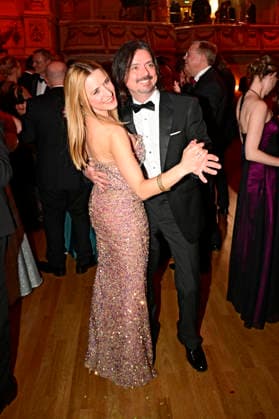 Stefanie Hertel with husband Lanny Lanner at the 18 SemperOperaball 2026 in the Semper Opera Dresden, 06 02 2026 Foto:xM.xWehnertx xFuturexImagex semperopernball_6461