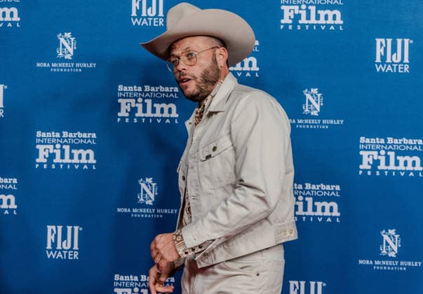 February 6, 2026, Santa Barbara, California, USA: Charley Crockett on the Red Carpet at the 41st Santa Barbara International Film Festival (SBIFF), held at the historic Arlington Theatre in downtown Santa Barbara, CA. He is featuring his documrntary, Ã¢â‚¬oeCowboy in London. Santa Barbara USA - ZUMAk144 20260206_znp_k144_057 Copyright: xAmyxKatzx