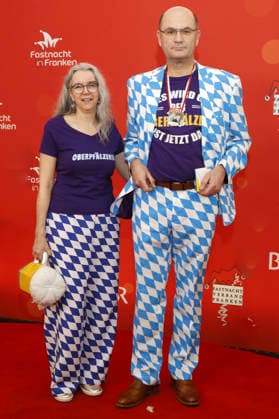 Albert Füracker with his wife Evelyne Füracker at the BR live broadcast Fastnacht in Franken in the Mainfrankensäle Veitshöchheim, 06 02 2026 Foto:xAgenturxWehnertx xZichyx xFuturexImagex prunksitzung_6247
