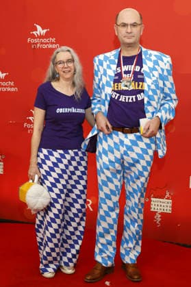 Albert Füracker with his wife Evelyne Füracker at the BR live broadcast Fastnacht in Franken in the Mainfrankensäle Veitshöchheim, 06 02 2026 Foto:xAgenturxWehnertx xZichyx xFuturexImagex prunksitzung_6248