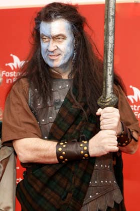Markus Söder as Braveheart William Wallace at the BR live broadcast Fastnacht in Franken in the Mainfrankensäle Veitshöchheim, 06 02 2026 Foto:xAgenturxWehnertx xZichyx xFuturexImagex prunksitzung_6261