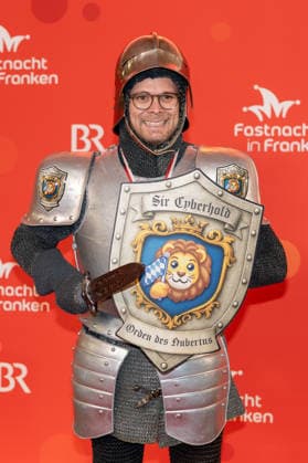 In the picture Bavarias Digital Minister Fabian Mehring Freie Waehler Veitshoechheim, Mainfrankensaele, 06 02 2026, Fastnacht in Franken 2026 Copyright: HMBxMedia xJulienxBecker