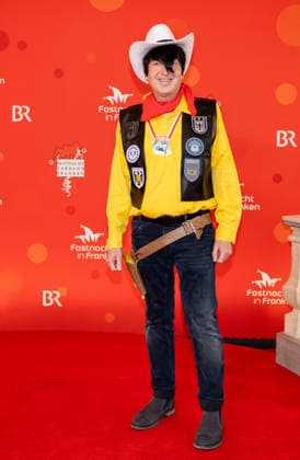 In the picture, Federal Minister of the Interior Alexander Dobrindt CSU is on the road as Lucky Luke Veitshoechheim, Mainfrankensaele, 06 02 2026, Fastnacht in Franken 2026 Copyright: HMBxMedia xJulienxBecker