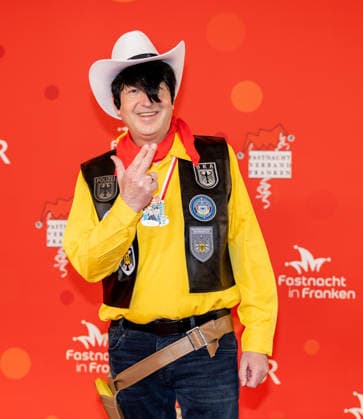 In the picture, Federal Minister of the Interior Alexander Dobrindt CSU is on the road as Lucky Luke Veitshoechheim, Mainfrankensaele, 06 02 2026, Fastnacht in Franken 2026 Copyright: HMBxMedia xJulienxBecker