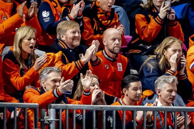 Entertainment Bilder des Tages MILAN - Queen Maxima, Princess Amalia and King Willem-Alexander visit the women s 3000 meters Milano Speed Skating Stadium during the Milan Cortina 2026 Winter Olympics. ROBIN UTRECHT ANP netherlands out - belgium out  Copyright: xx x549928594x originalFilename: 549928594.jpg