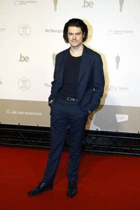 Vincent Van Sande pictured on the red carpet at the arrival for the award ceremony of the Ensors Flemish film prizes, as part of the Ostend Film Festival (18th edition) (30 01-07 02), Saturday 07 February 2026, in Oostende.  NICOLASxMAETERLINCK 161806418