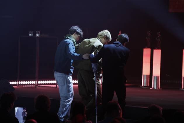 Young Hearts wins the Youth Fiction award at the award ceremony of the Ensors Flemish film prizes, as part of the Ostend Film Festival (18th edition) (30 01-07 02), Saturday 07 February 2026, in Oostende.  NICOLASxMAETERLINCK 161810608