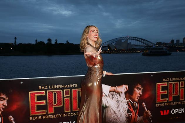 February 8, 2026: BRONTE REYNOLDS attends the Sydney Premiere of EPiC: Elvis Presley in Concert at Westpac OpenAir, Mrs Macquarie s Point on February 08, 2026 in Sydney, NSW Australia  - ZUMAa155 20260208_aaa_a155_027 Copyright: xChristopherxKhouryx