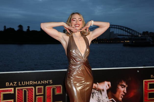 February 8, 2026: BRONTE REYNOLDS attends the Sydney Premiere of EPiC: Elvis Presley in Concert at Westpac OpenAir, Mrs Macquarie s Point on February 08, 2026 in Sydney, NSW Australia  - ZUMAa155 20260208_aaa_a155_035 Copyright: xChristopherxKhouryx