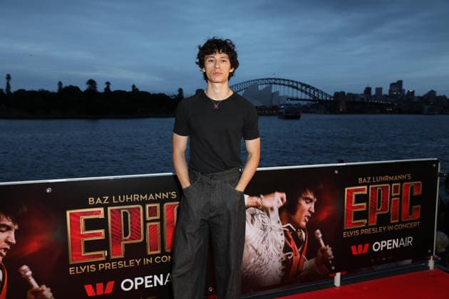 February 8, 2026: BENJ ROBINSON attends the Sydney Premiere of EPiC: Elvis Presley in Concert at Westpac OpenAir, Mrs Macquarie s Point on February 08, 2026 in Sydney, NSW Australia  - ZUMAa155 20260208_aaa_a155_041 Copyright: xChristopherxKhouryx