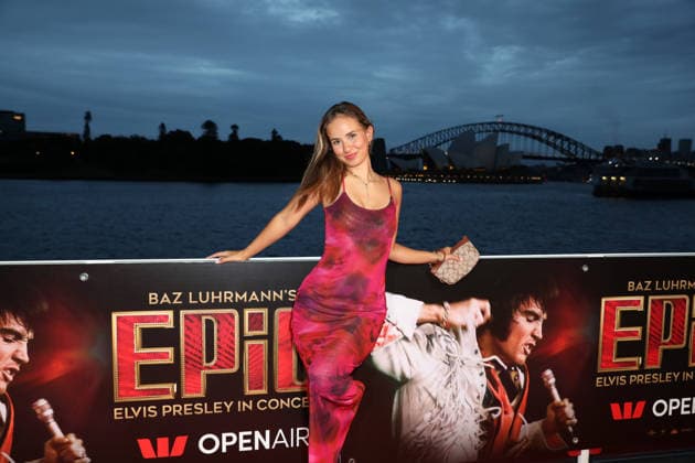 February 8, 2026: LEXIE ADOBO attends the Sydney Premiere of EPiC: Elvis Presley in Concert at Westpac OpenAir, Mrs Macquarie s Point on February 08, 2026 in Sydney, NSW Australia  - ZUMAa155 20260208_aaa_a155_047 Copyright: xChristopherxKhouryx