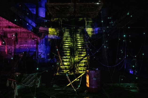 February 8, 2026, Bangkok, Thailand: Art Installation named New World New Pulse , a kinetic sculpture reflecting the area™s vibrant spirit inside an abandoned shopping mall during Bangkok Design Week 2026. Bangkok Design Week 2026, themed Design SOS is an expansive festival celebrating creativity and design across Bangkok. Held from January 29 to February 08, showcasing innovative design solutions and fostering positive energy amidst challenges. It promotes Bangkok s status as a UNESCO Creative City of Design, attracting creatives and visitors to explore and contribute to the city s vibrant design landscape. Bangkok Thailand - ZUMAs197 20260208_aaa_s197_140 Copyright: xGuillaumexPayenx