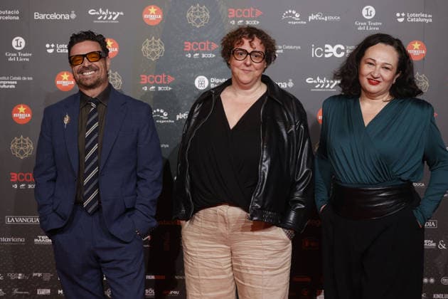 Photocall of the Gaudí Awards in Barcelona The Hanna team and the forgotten Christmas during the photocall of the Gaudí Awards, on February 8, 2026, in Barcelona, Catalonia Spain The 18 Gaudí Awards of the Catalan Film Academy will be presented this Sunday at a gala at the Gran Teatre del Liceu in Barcelona in an edition with Romería , by Carla Simón, with 13 nominations, Sirat , by Oliver Laxe, with 12, and Sorda , by Eva Libertad, with 10, leading the choices 08 FEBRUARY 2026 PREMIS GAUDÍ BARCELONA Kike Rincó Barcelona Catalunya Catalunya Barcelona Catalunya Espana Copyright: xKikexRinconx 7275367