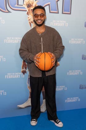 February 8, 2026, London, United Kingdom: Aston Merrygold attends the GOAT film screening, at Picturehouse Central in Piccadilly, London. London United Kingdom  - ZUMAs197 20260208_aaa_s197_179 Copyright: xPhilxLewisx
