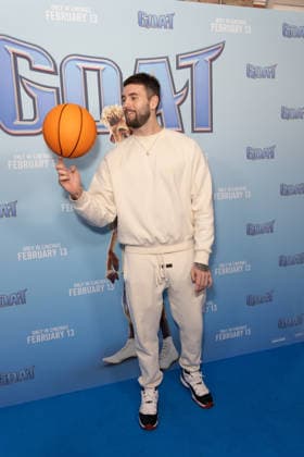 February 8, 2026, London, United Kingdom: Zac Noble attends the GOAT film screening, at Picturehouse Central in Piccadilly, London. London United Kingdom - ZUMAs197 20260208_aaa_s197_183 Copyright: xPhilxLewisx