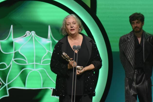 Gala of the Gaudí Awards in Barcelona Mercè Paloma collects her sixth Gaudí, the second for the film Frontera , in the category of Best Costumes, during the Gaudí Awards gala, on February 8, 2026, in Barcelona, Catalunya Espana The 18th Gaudí Awards of the Acadèmia del Cinema Català will be presented this Sunday at a gala at the Gran Teatre del Liceu in Barcelona in an edition with Romería , by Carla Simón , with 13 nominations, Sirat , by Oliver Laxe, with 12, and Sorda , by Eva Libertad, with 10, leading the options 08 FEBRUARY 2026 Barcelona Catalunya Catalunya Barcelona Catalunya Espana Copyright: xAlbertoxParedesx 7275932