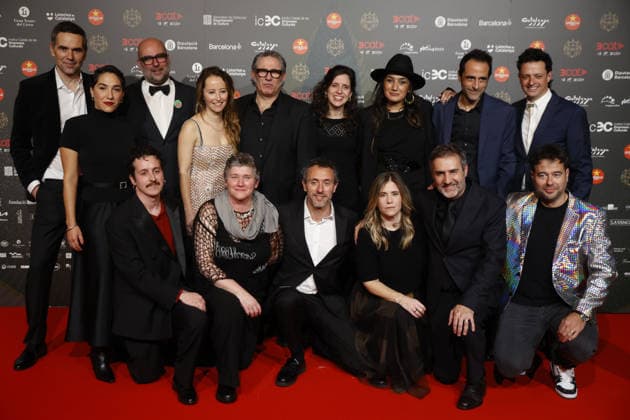 Photocall of the Gaudí Awards in Barcelona The Sirat team during the photocall of the Gaudí Awards, on February 8, 2026, in Barcelona, Catalonia Spain The 18th Gaudí Awards of the Catalan Film Academy will be presented this Sunday at a gala at the Gran Teatre del Liceu in Barcelona in an edition with Romería , by Carla Simón, with 13 nominations, Sirat , by Oliver Laxe, with 12, and Sorda , by Eva Libertad, with 10, leading the choices 08 FEBRUARY 2026 PREMIS GAUDÍ BARCELONA Kike Rincó Barcelona Catalunya Catalunya Barcelona Catalunya Espana Copyright: xKikexRinconx 7275938