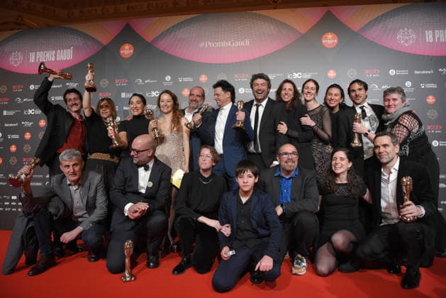 Gaudí Awards Gala in Barcelona The Sirat team after the Gaudí Awards gala, on February 8, 2026, in Barcelona, Catalunya Espana The 18 Gaudí Awards of the Catalan Film Academy will be presented this Sunday at a gala at the Gran Teatre del Liceu in Barcelona in an edition with Romería , by Carla Simón , with 13 nominations, Sirat , by Oliver Laxe, with 12, and Sorda , by Eva Libertad, with 10, leading the choices 08 FEBRUARY 2026 Barcelona Catalunya Barcelona Catalunya Catalunya Espana Copyright: xAlbertoxParedesx 7276024