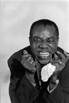 RECORD DATE NOT STATED Louis Armstrong circa 1956 EDITORIAL USE ONLY  Copyright: x