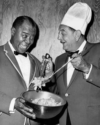 RECORD DATE NOT STATED Louis Armstrong and Guy Lombardo 1966 ** I.V. M.T. EDITORIAL USE ONLY  Copyright: x