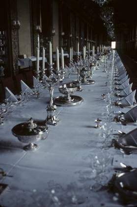 Stockholmer Königspalast. Innenraum der offiziellen Residenz und des großen Königspalastes des schwedischen Monarchen. Abgebildet: das Innere und die Räume des Schlosses, wie es aussah 1976, dem Jahr der Hochzeit von Carl XVI. Gustaf und Silvia Sommerlath am 19. Juni 1976 in Stockholm Stockholm Royal Palace. Interior of the official residence and major royal palace of the Swedish monarch. Pictured: the interior and rooms of the castle as it looked 1976, the year of the Wedding of Carl XVI Gustaf and Silvia Sommerlath on 19 june 1976 in Stockholm Copyright: imageBROKER Sjoberg ibljsj16478975.jpg