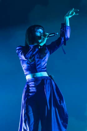 Magdalena Bay perform at Manchester Apollo Mica Tenenbaum of American alternative pop duo Magdalena Bay performs at Manchester Apollo, Manchester, England, 8th February 2026, Credit:Mike Gray Avalon  Copyright: xMikexGrayx xAvalonx 1073259795