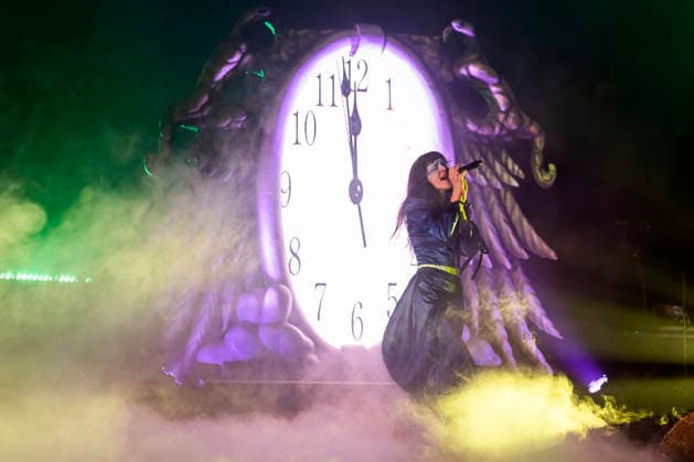 Magdalena Bay perform at Manchester Apollo Mica Tenenbaum of American alternative pop duo Magdalena Bay performs at Manchester Apollo, Manchester, England, 8th February 2026, Credit:Mike Gray Avalon  Copyright: xMikexGrayx xAvalonx 1073259814