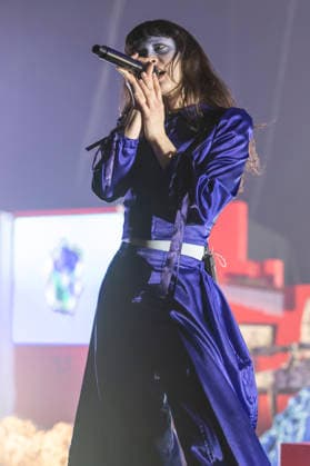 Magdalena Bay perform at Manchester Apollo Mica Tenenbaum of American alternative pop duo Magdalena Bay performs at Manchester Apollo, Manchester, England, 8th February 2026, Credit:Mike Gray Avalon  Copyright: xMikexGrayx xAvalonx 1073259874