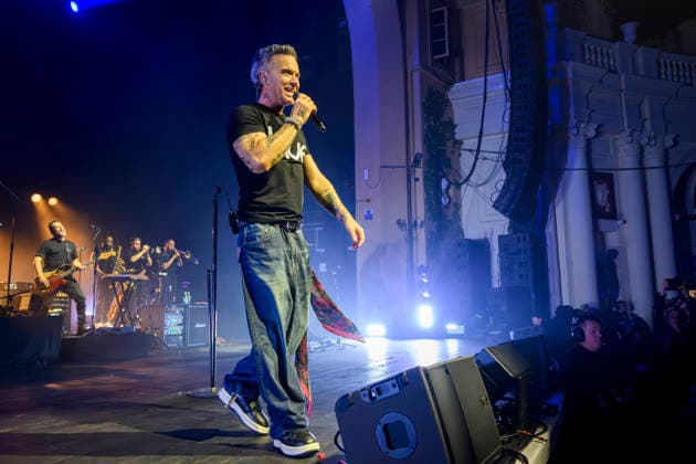 Robbie Williams performs live in Brixton Academy, London, 8th February 2026 Robbie Williams plays two sets live to promote his new album Britpop in Brixton Academy, London, 8 February 2026 ., Credit:Tina Korhonen Avalon United Kingdom, London  Copyright: xTinaxKorhonenx xAvalonx 1073275427