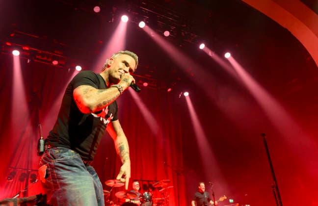 Robbie Williams performs live in Brixton Academy, London, 8th February 2026 Robbie Williams plays two sets live to promote his new album Britpop in Brixton Academy, London, 8 February 2026 ., Credit:Tina Korhonen Avalon United Kingdom, London  Copyright: xTinaxKorhonenx xAvalonx 1073275444
