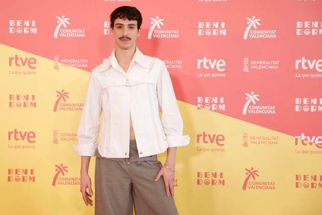 Press conference with the 18 artists of the Benidorm Fest 2026 The singer Mayo poses after a press conference, at the Mirador del Castillo, on February 9, 2026, in Benidorm, Alicante, Valencian Community Spain After the welcome party last Saturday, February 7, today officially starts the week of the Benidorm Fest 2026, six days in which the two semi-finals will be held on February 10 and 12 and the final on February 14, 2026 In addition to the three galas, the programming of the sixth edition of the festival includes rehearsals, press conferences and pre and post galas programs 09 FEBRUARY 2026 Joaquí Benidorm, Alicante, Comunidad Va Benidorm, Alicante, Comunidad Va Spain Copyright: xJoaquinxReinax 7276947